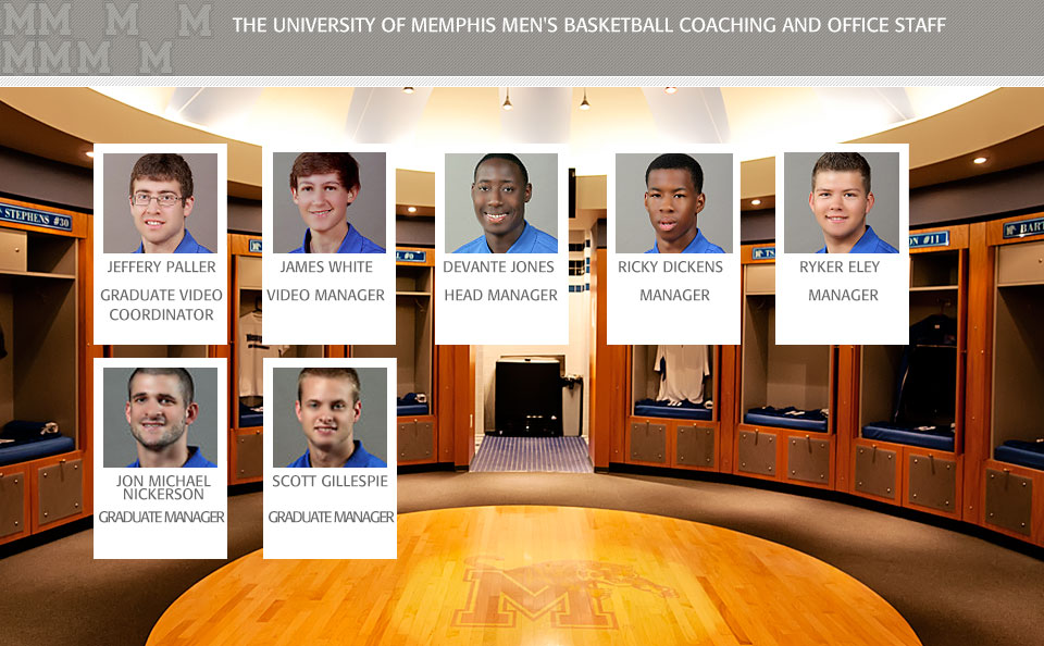 memphis men's basketball managers