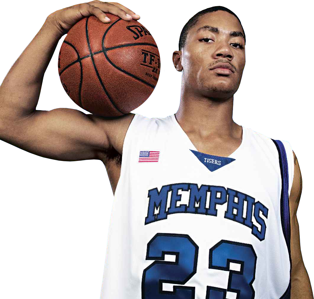 Derrick Rose - 2007-08 - Men's Basketball - University of Memphis