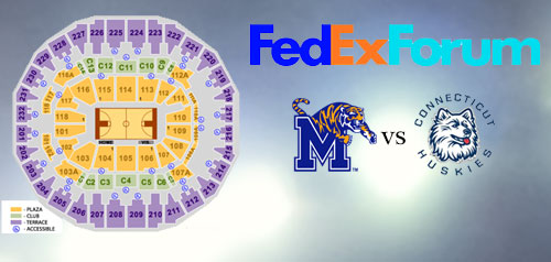 fedex-forum-discounted-tickets-uconn-memphis